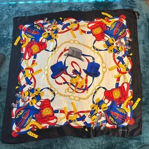 Escada 100% silk Patterned Scarf